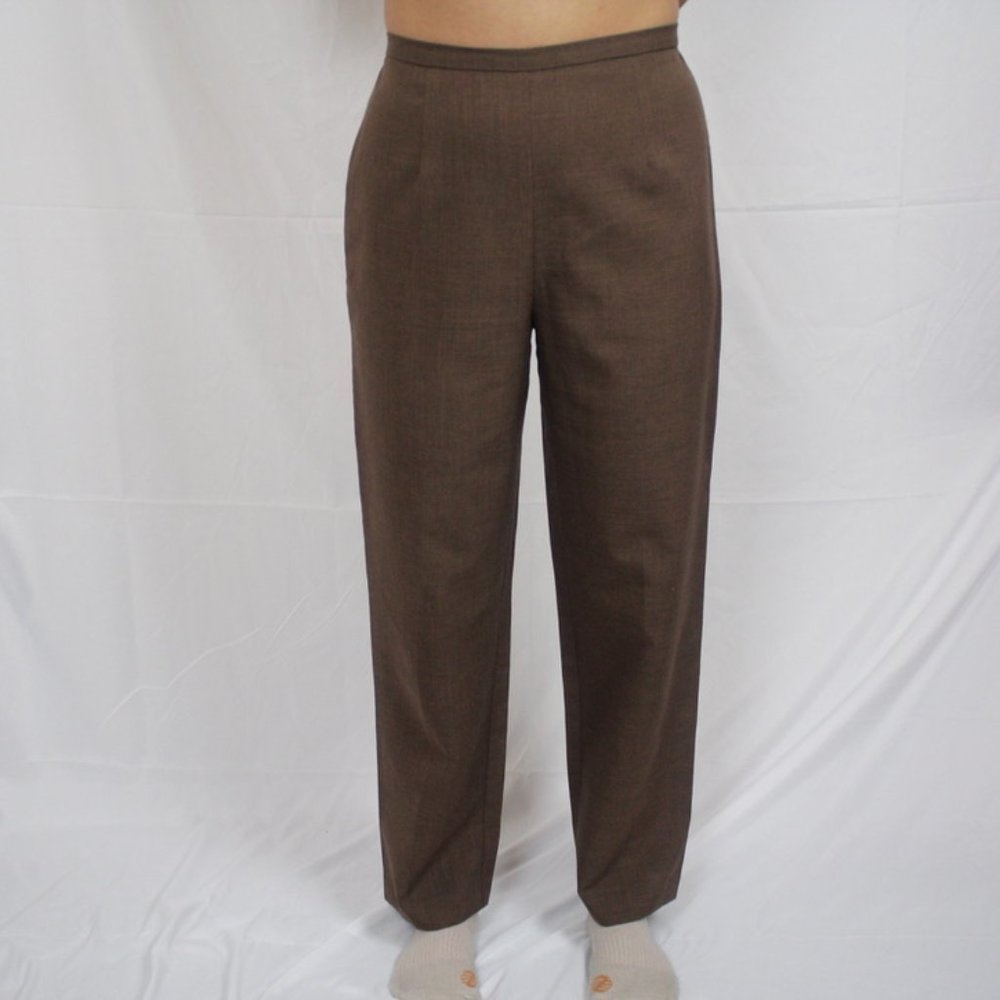 Vintage Brown Office Pants